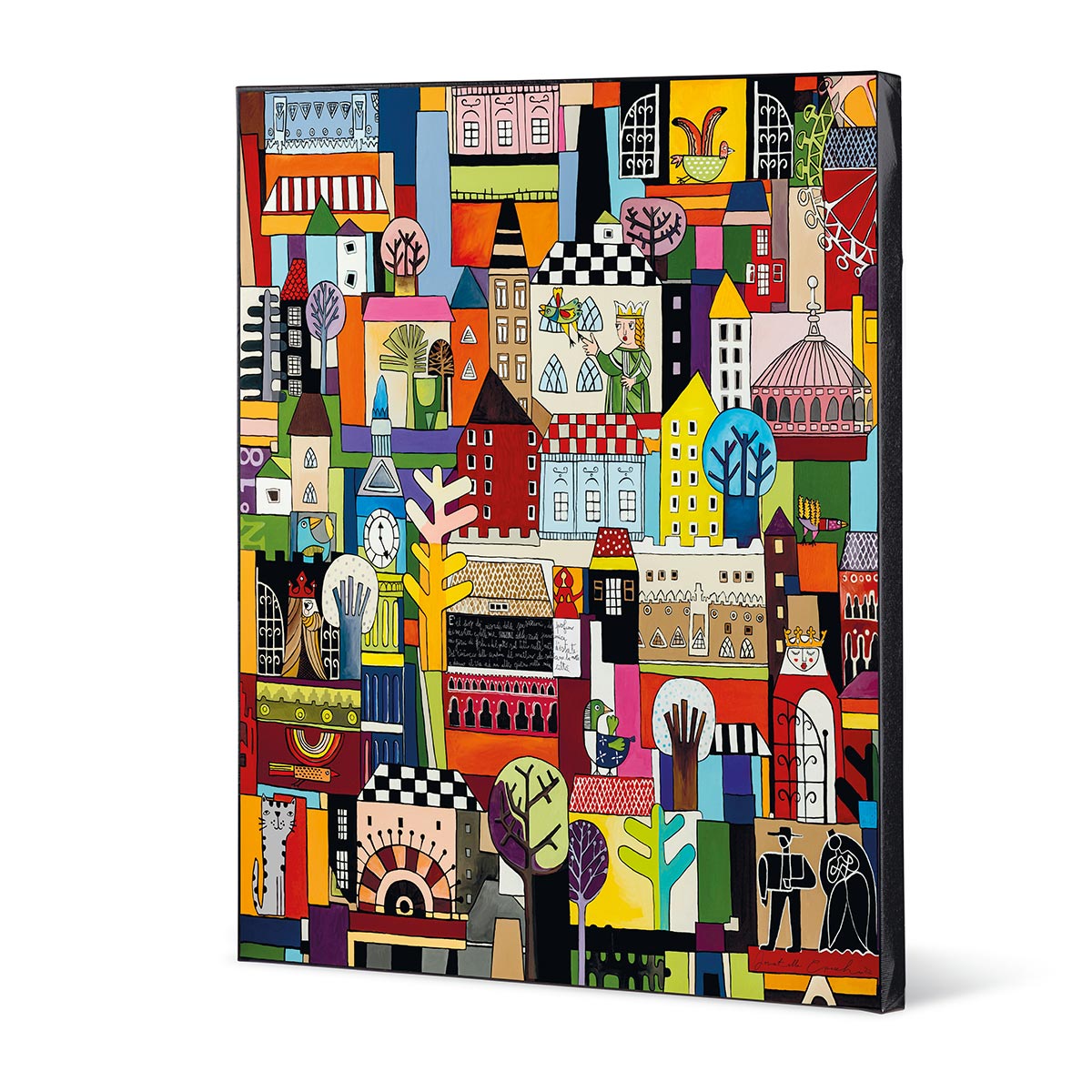 Tela "Nella mia Città" 100X120
